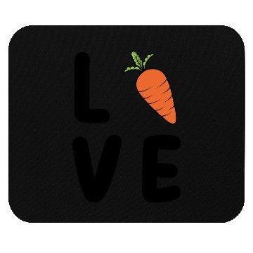 Discover Carrot Love-Vegetable Love Mouse Pads