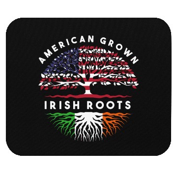 Discover Usa Pride Irish Roots Ireland Mouse Pads