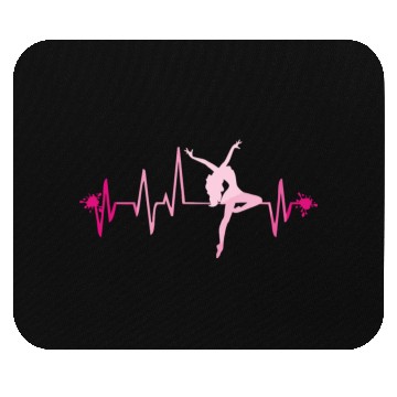 Discover Dance Girl Heat Beat Dancing Dancer Ballet Mouse Pads
