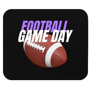 Discover Football Game Day , Sunday Funday Football Season Mouse Pads
