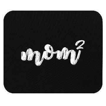Discover Mom Squared Floral Design Cute Mothers Day Mouse Pads