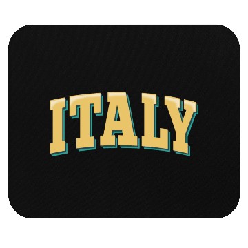 Discover Italy - Italy lettering Mouse Pads