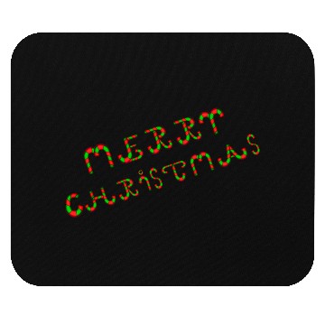 Discover Candy Cane Merry Christmas Mouse Pads
