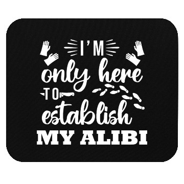 Discover Funny Crime Show Podcast Quote Mouse Pads