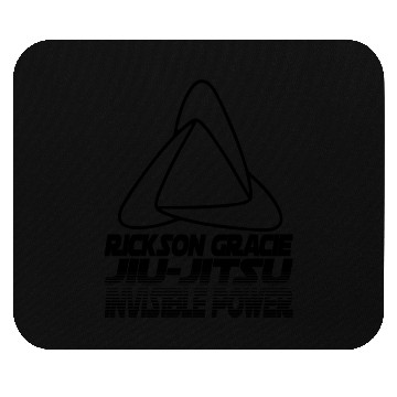 Discover Rickson Gracie Jiu-Jitsu Invisible Power Mouse Pads