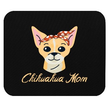 Discover Chihuahua Mom Dog Pet Lover Gift Idea Mouse Pads