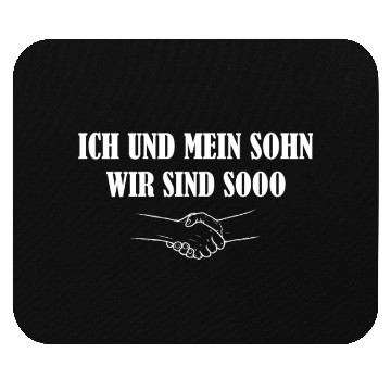 Discover Me And My Son Child Mom Dad Mouse Pads