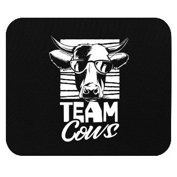 Discover Team Cows Farm Animals Cow Lover Mouse Pads