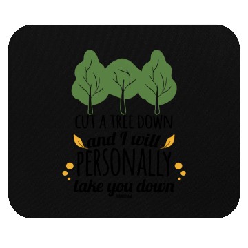 Discover Deciduous Tree Hugging Nature Mouse Pads