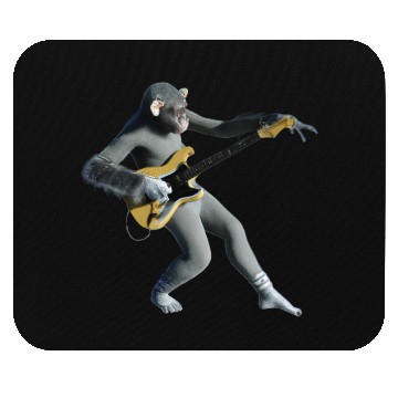 Discover Futuristic space monkey Mouse Pads