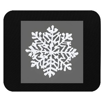 Discover Snowflake portrait Mouse Pads