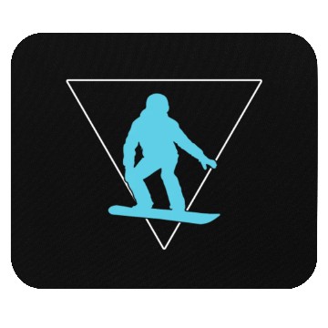 Discover snowboarding Mouse Pads