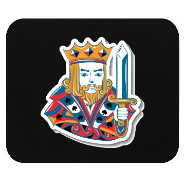 Discover Playing card style Mouse Pads