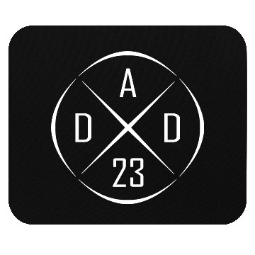 Discover DAD 23 Cross Circle Design Mouse Pads