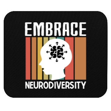 Discover Neurodiversity Mouse Pads Embrace ADHD Autism ASD