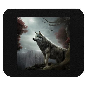 Discover Wolf lovers Mouse Pads