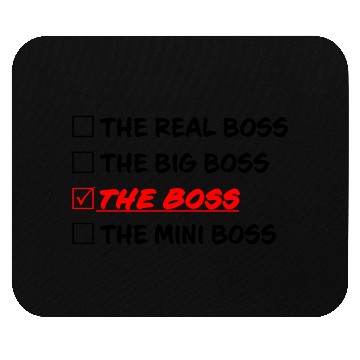 Discover THE BOSS Mouse Pads
