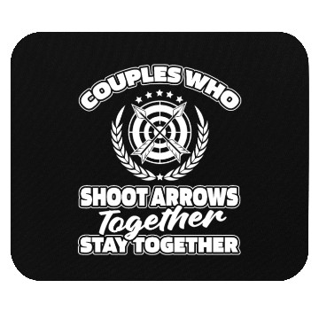 Discover Archery Couple Mouse Pads
