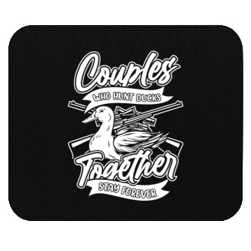 Discover Duck Hunting Couples Mouse Pads