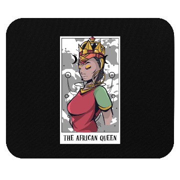 Discover Awesome The African Queen Tarot Card A Tarot Mouse Pads