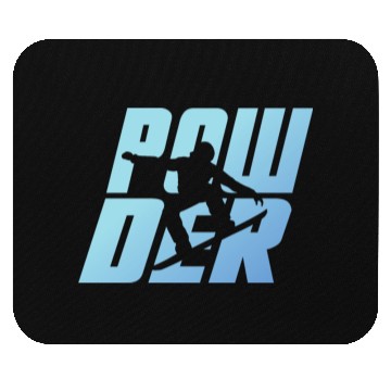 Discover Snowboarder, Snowboarding, Snowboard - Powder Mouse Pads