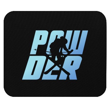 Discover Ski Freestyle, Skiing, Skier - Powder Mouse Pads