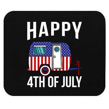 Discover Happy 4th Of July Mouse Pads