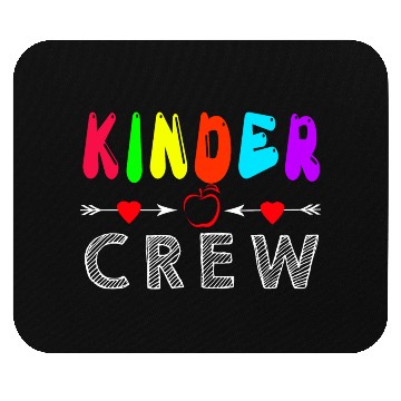 Discover Kinder Crew Kindergarten Teacher Mouse Pads 1st Day