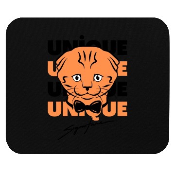Discover Black and Brown Cute Unique Mouse Pads