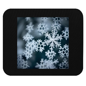 Discover Beautiful snowflake Mouse Pads