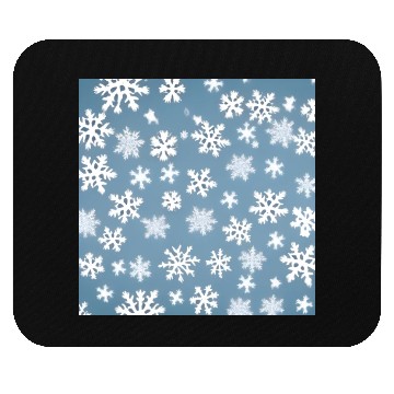 Discover Beautiful snowflake pattern Mouse Pads
