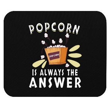 Discover Movie Watching Cinema Popcorn Binge Watching Mouse Pads