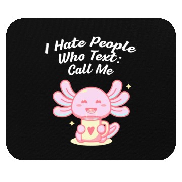 Discover I Don't Like People Who Text Nerd Introvert Weird Mouse Pads