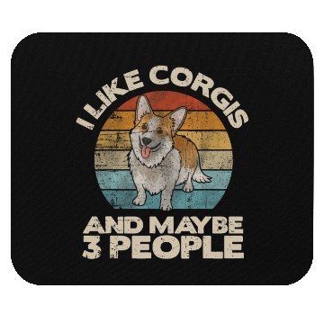 Discover Corgi Mouse Pads, Dog Lover Mouse Pads, Funny Corgi Mouse Pads, Co