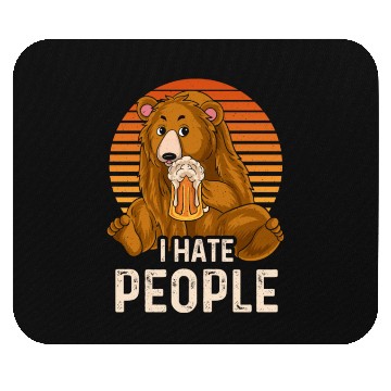 Discover I Hate People Mouse Pads