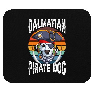 Discover Dalmatian Pirate Dog Mouse Pads
