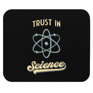 Discover Trust In Science Physics Fun Retro Atom Mouse Pads