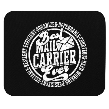 Discover Mail Men Mail Carrier Postal Worker Postman Mouse Pads