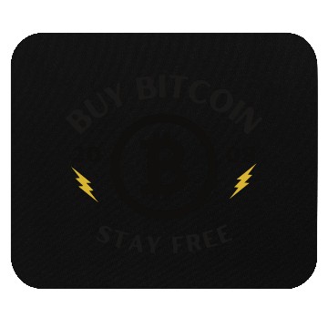 Discover Buy Bitcoin - Stay Free Mouse Pads