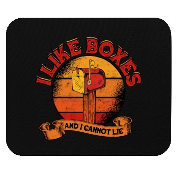 Discover Mail Men Mail Carrier Postal Worker Postman Mouse Pads