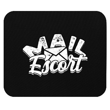 Discover Mail Escort Mail Carrier Postal Worker Postman Mouse Pads