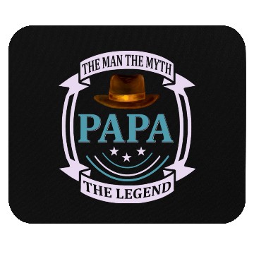 Discover Papa the Man the Myth the Legend Mouse Pads