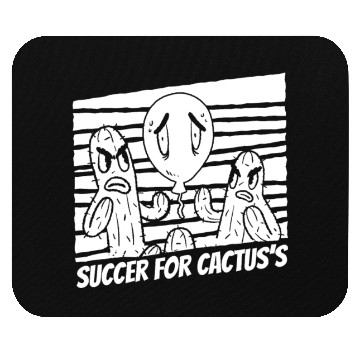 Discover Cactus Gardening Balloon Mouse Pads