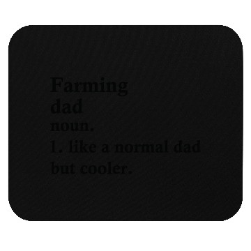Discover Farming Dad Funny Farmer Definition Mouse Pads