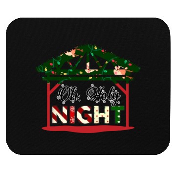 Discover Oh Holy Night Mouse Pads