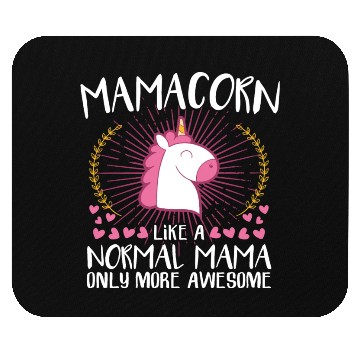 Discover Mamacorn mom unicorn mothers day baby family kid Mouse Pads