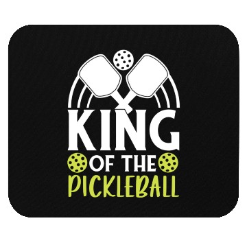 Discover King Of The Pickleball Funny For Pickleball Player Mouse Pads