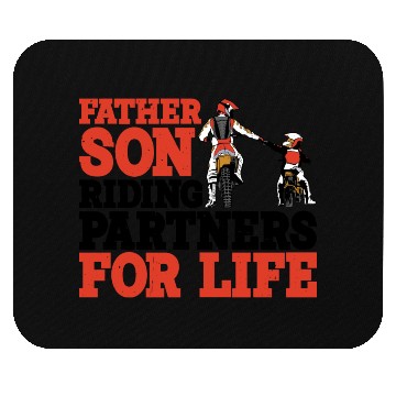 Discover Father Son, Riding Partners For Life 3 Mouse Pads