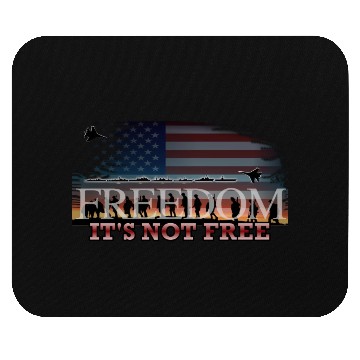 Discover Freedom It's Not Free Mouse Pads