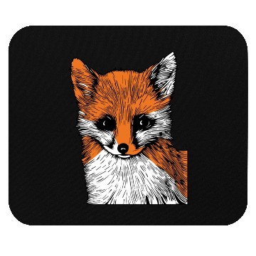 Discover Fox Drawing Nature Forest Save The Planet Mouse Pads